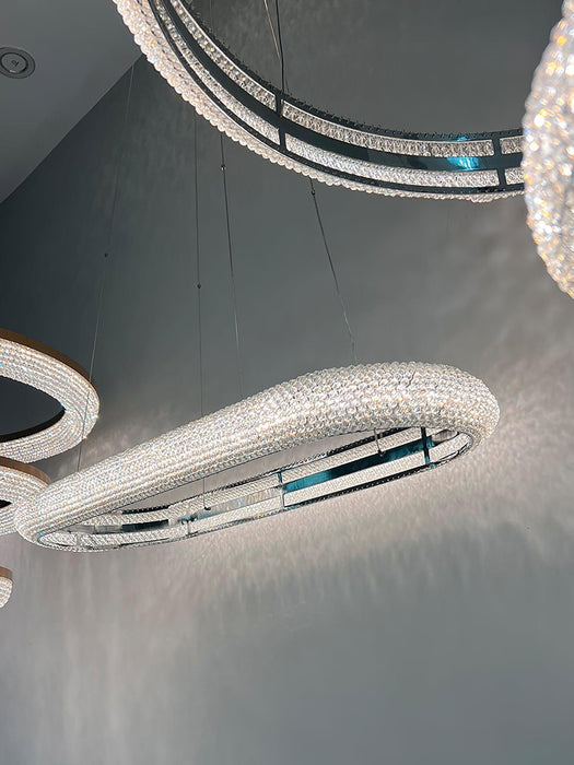 Asscher Ring Chandelier-DWHOME