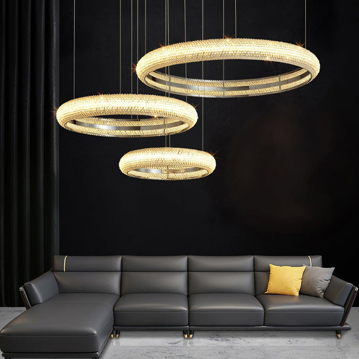 Asscher Ring Chandelier-DWHOME