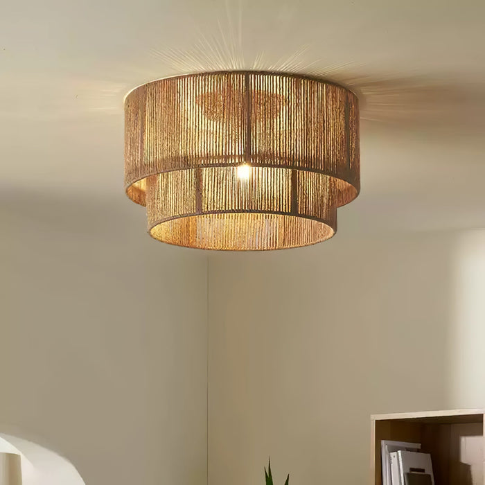 Astra Woven Ceiling Lamp - Vakkerlight
