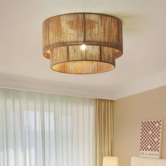 Astra Woven Ceiling Lamp - Vakkerlight