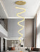 Astralis Bloom Stairs Chandelier-DWHOME