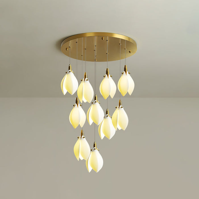 Astralis Bloom Stairs Chandelier-DWHOME