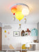Astronaut Glossy Balloon Ceiling Lamp-DWHOME