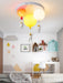 Astronaut Glossy Balloon Ceiling Lamp-DWHOME