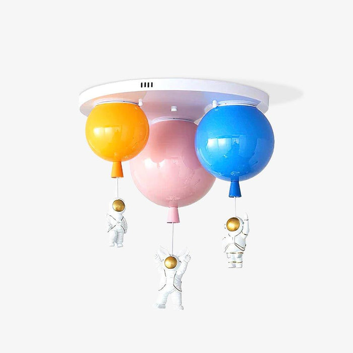 Astronaut Glossy Balloon Ceiling Lamp-DWHOME