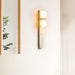 Asymmetrical Travertine Wall Sconce - Vakkerlight