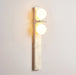 Asymmetrical Travertine Wall Sconce - Vakkerlight