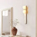 Asymmetrical Travertine Wall Sconce - Vakkerlight