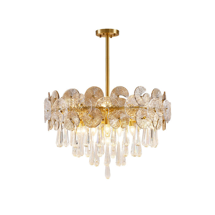 Atlas Crystal Chandelier-DWHOME