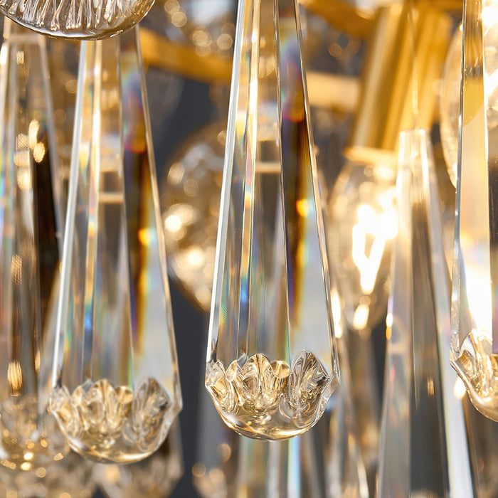 Atlas Crystal Chandelier-DWHOME