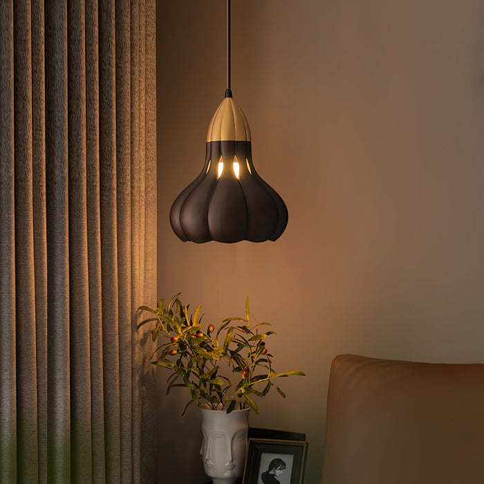 Aubree Wood Pendant Lamp-DWHOME