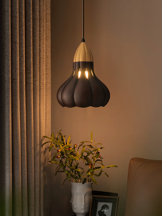 Aubree Wood Pendant Lamp-DWHOME