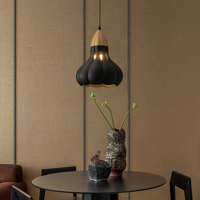 Aubree Wood Pendant Lamp-DWHOME