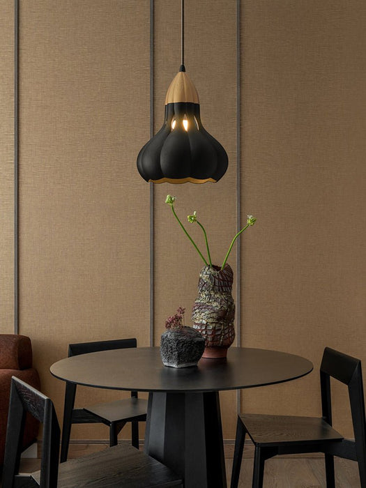 Aubree Wood Pendant Lamp-DWHOME