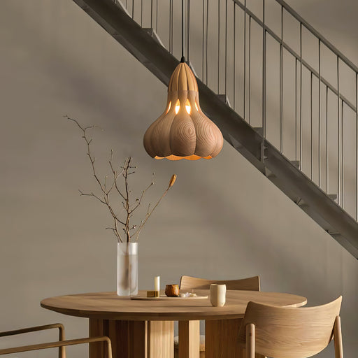 Aubree Wood Pendant Lamp - Vakkerlight