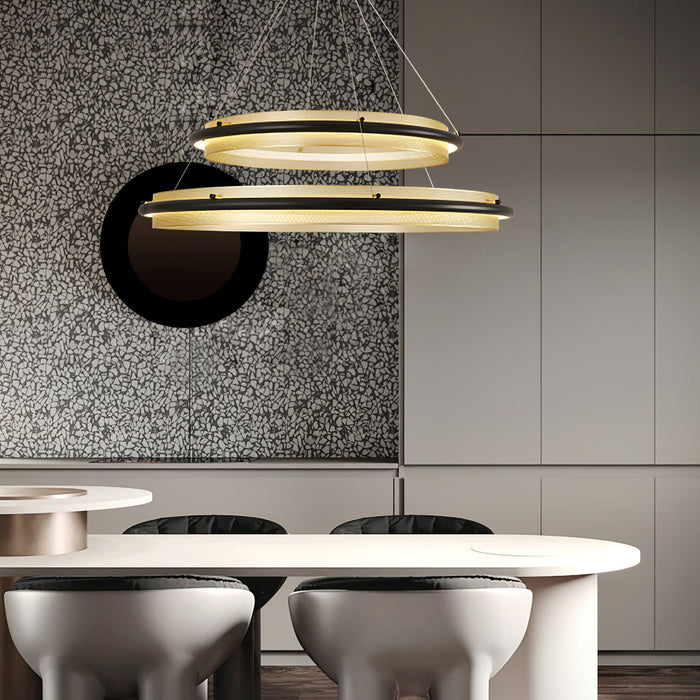 Aura Acrylic LED Chandelier-DWHOME