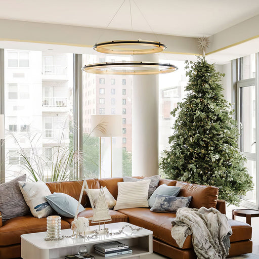 Aura Acrylic LED Chandelier-DWHOME