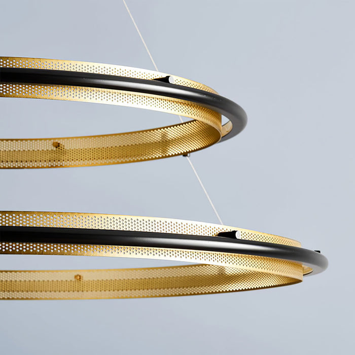 Aura Acrylic LED Chandelier-DWHOME