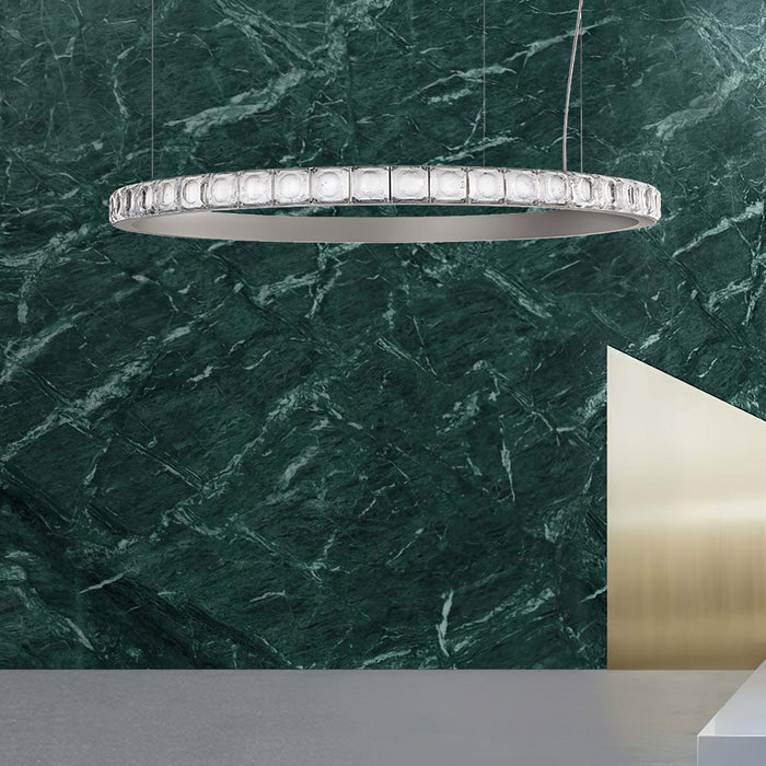 Aura Ring Chandelier-DWHOME