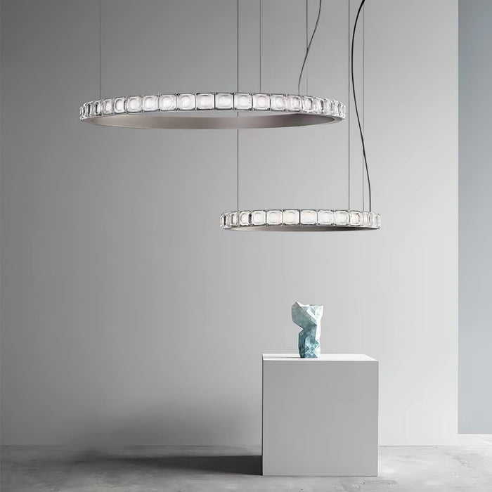 Aura Ring Chandelier-DWHOME