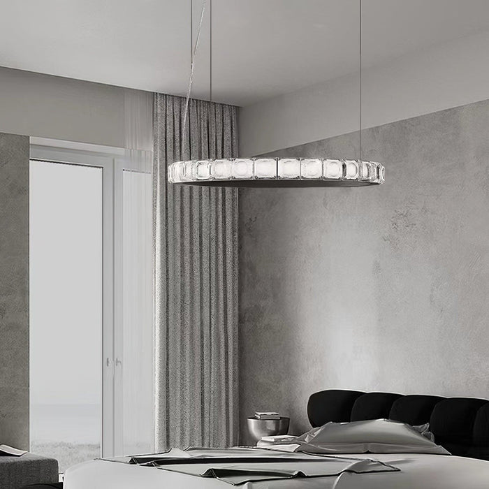 Aura Ring Chandelier-DWHOME