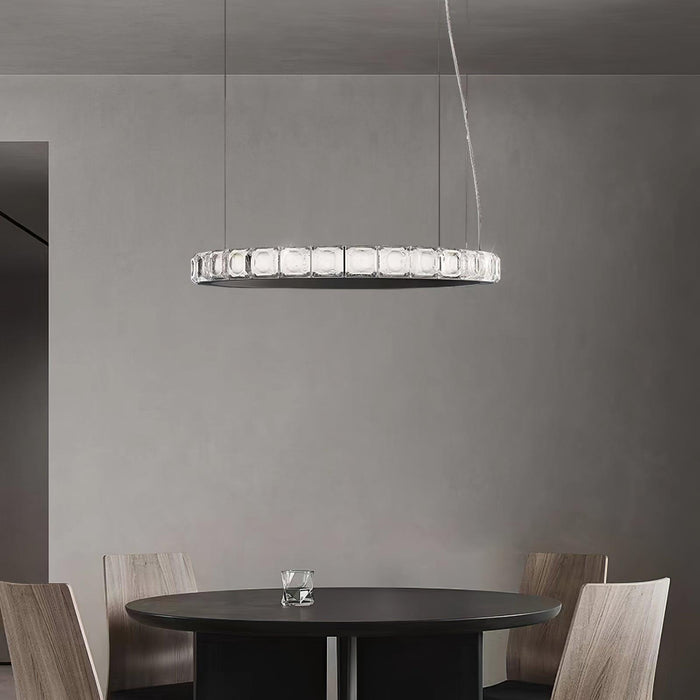 Aura Ring Chandelier-DWHOME