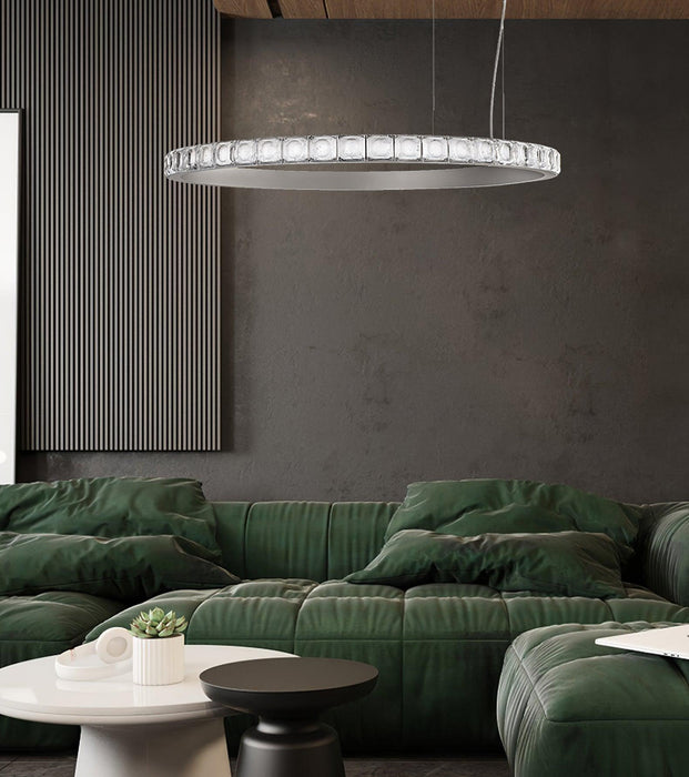 Aura Ring Chandelier-DWHOME