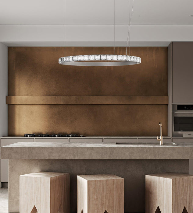Aura Ring Chandelier-DWHOME