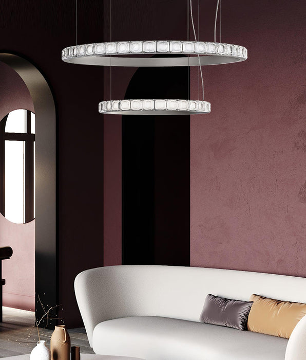Aura Ring Chandelier-DWHOME