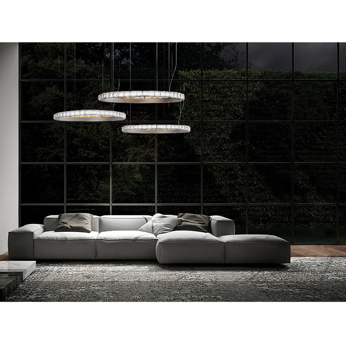 Aura Ring Chandelier-DWHOME