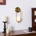 Aurea Brass Wall Light - Vakkerlight
