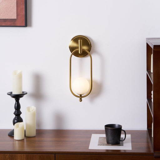 Aurea Brass Wall Light - Vakkerlight