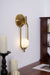 Aurea Brass Wall Light - Vakkerlight