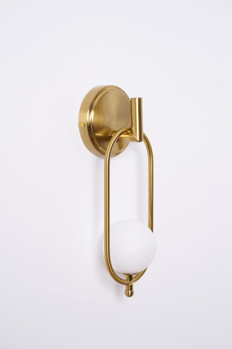 Aurea Brass Wall Light - Vakkerlight