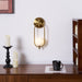 Aurea Brass Wall Light - Vakkerlight