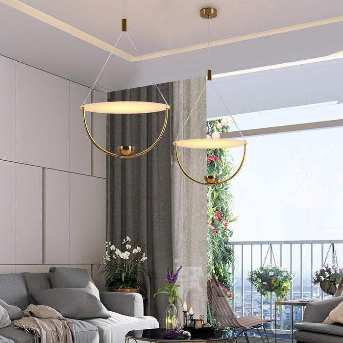 Aurelia Disc Pendant Lamp-DWHOME