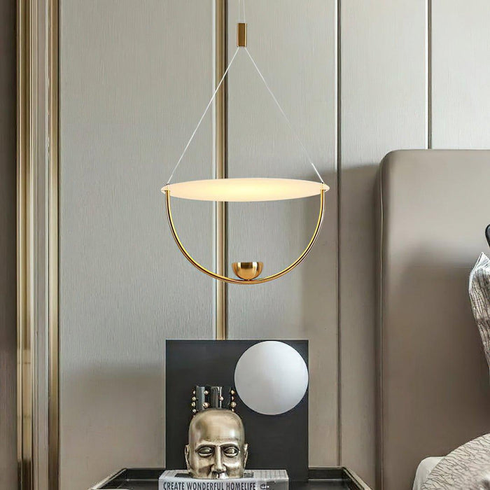 Aurelia Disc Pendant Lamp-DWHOME