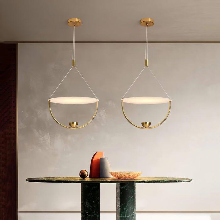 Aurelia Disc Pendant Lamp-DWHOME