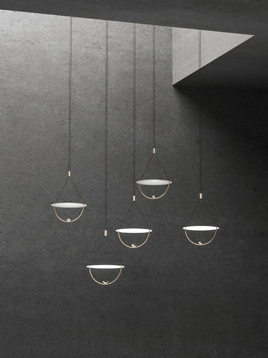 Aurelia Disc Pendant Lamp-DWHOME