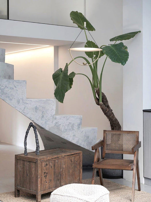 Aurelia Disc Pendant Lamp-DWHOME