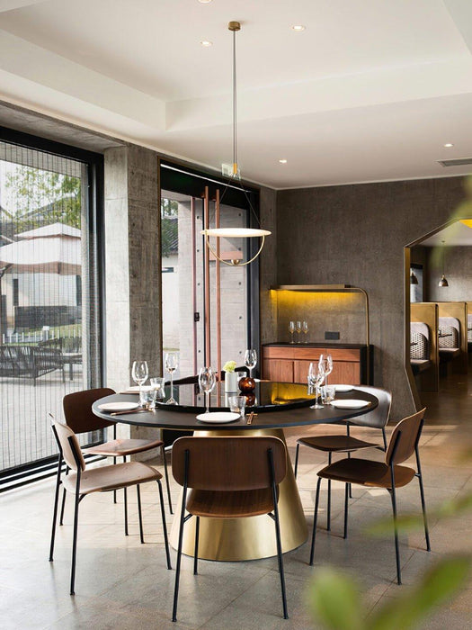 Aurelia Disc Pendant Lamp-DWHOME