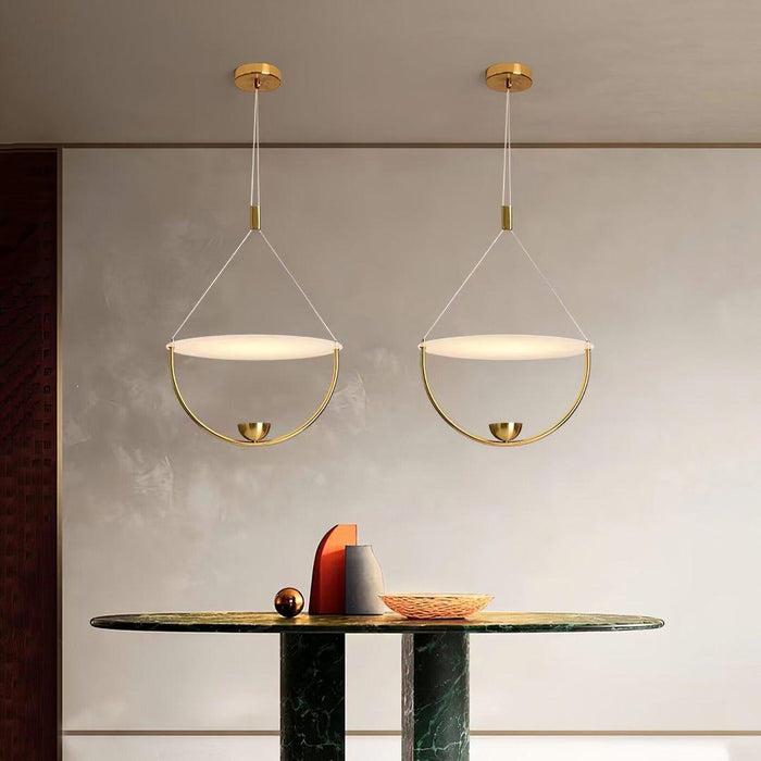 Aurelia Disc Pendant Lamp-DWHOME