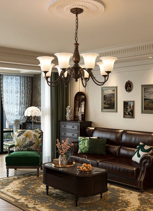 Aurelia Fleur Chandelier-DWHOME