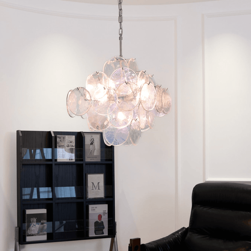 Aurelia Iridescent Murano Chandelier-DWHOME