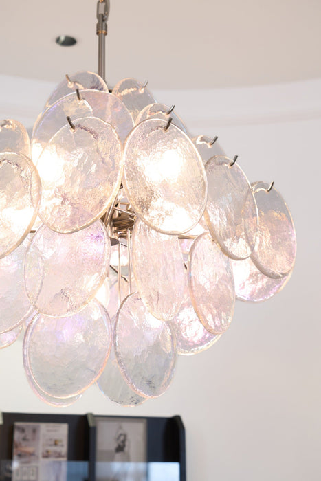 Aurelia Iridescent Murano Chandelier-DWHOME