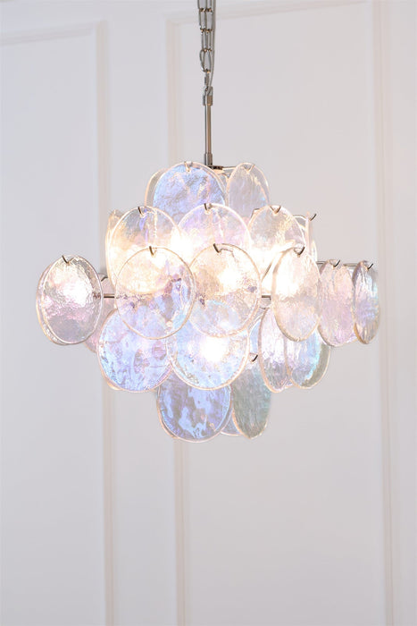 Aurelia Iridescent Murano Chandelier-DWHOME