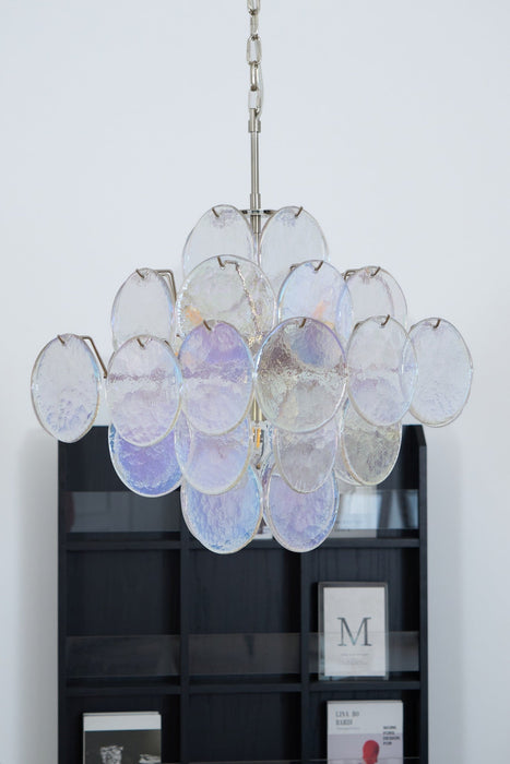 Aurelia Iridescent Murano Chandelier-DWHOME
