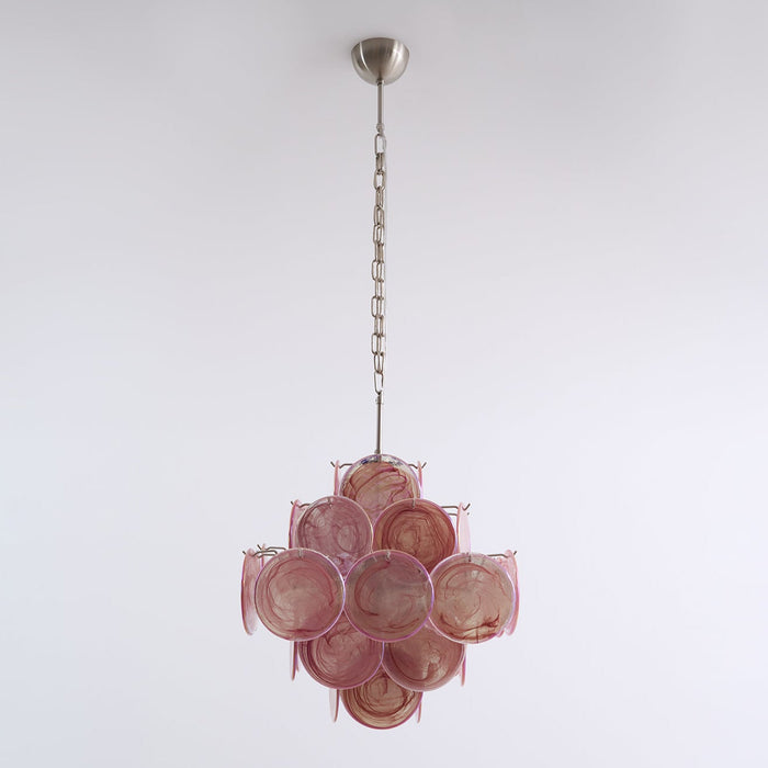 Aurelia Pink Murano Glass Chandelier-DWHOME