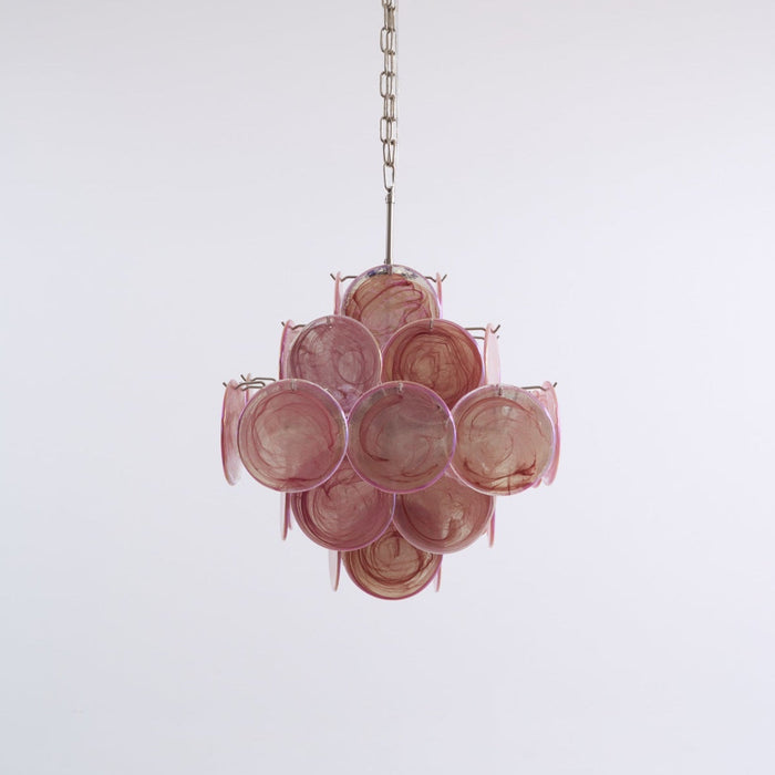 Aurelia Pink Murano Glass Chandelier-DWHOME