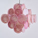 Aurelia Pink Murano Glass Chandelier-DWHOME
